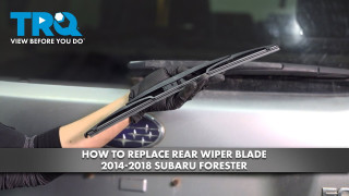 How to Replace Rear Wiper Blade 2014-2018 Subaru Forester | 1A Auto