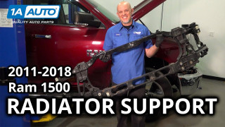 How to Replace Radiator Support 2011-2018 Ram 1500 | 1A Auto