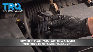 How to Replace Mass Airflow Sensor 2011-2020 Toyota Sienna 35L V6 | 1A Auto