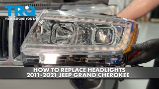 How to Replace Headlights 2011-2021 Jeep Grand Cherokee | 1A Auto