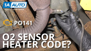 Check Engine Light O2 Sensor Heater Circuit Malfunction - Code P0141