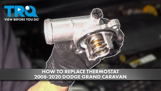 Jeep Dodge Ram VW Chrysler Thermostat with Housing Assembly TRQ ECA63641
