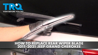How to Replace Rear Wiper Blade 2011-2021 Jeep Grand Cherokee | 1A Auto