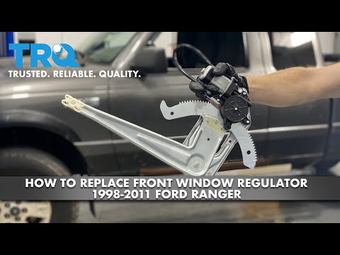 How to Replace Front Window Regulator 1998-2011 Ford Ranger | 1A Auto