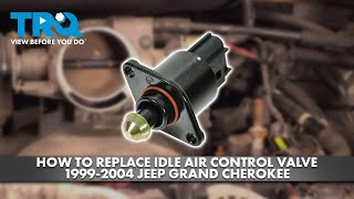 How to Replace Idle Air Control Valve 1999-2004 Jeep Grand Cherokee