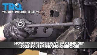 How to Replace Sway Bar Link Set 2005-10 Jeep Grand Cherokee | 1A Auto