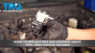 How to Replace Idle Air Control Valve 1995-2004 Toyota Tacoma | 1A Auto