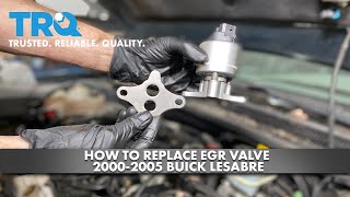 How to Replace EGR Valve 2000-2005 Buick LeSabre | 1A Auto