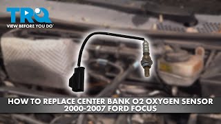 How to Replace Center O2 Oxygen Sensor 2000-2007 Ford Focus | 1A Auto