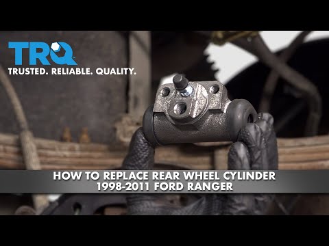 How To Replace Rear Wheel Cylinder 1998-2011 Ford Ranger | 1A Auto