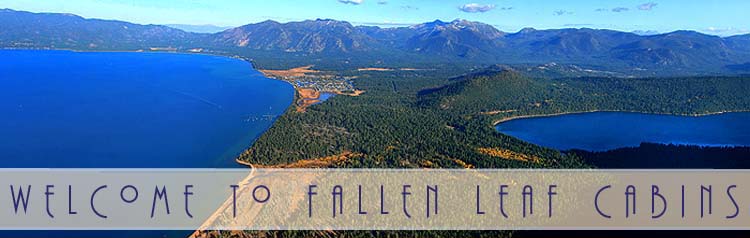 Fallen Leaf Lake Cabins Fallen Leaf Lake Tahoe CA California Cabins