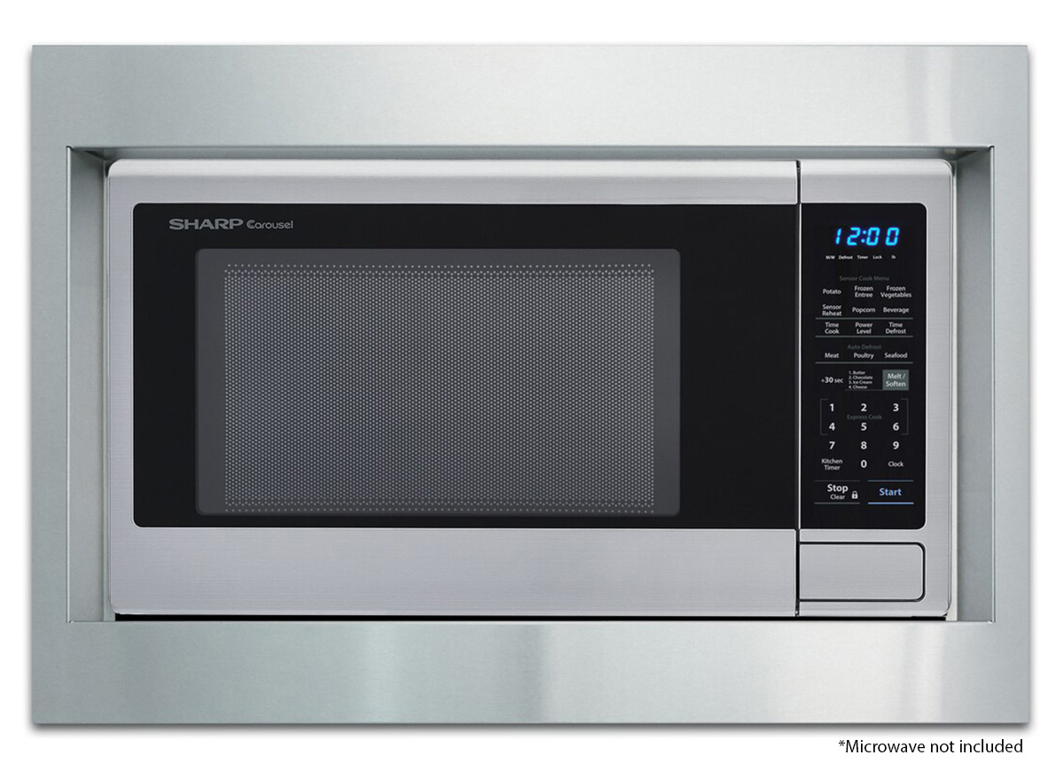 Sharp 27" Stainless Steel Builtin Trim Kit RK49S27F Abt