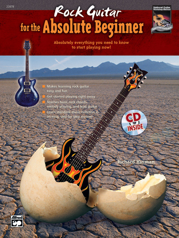 Rock Guitar for the Absolute Beginner Guitar Book & CD