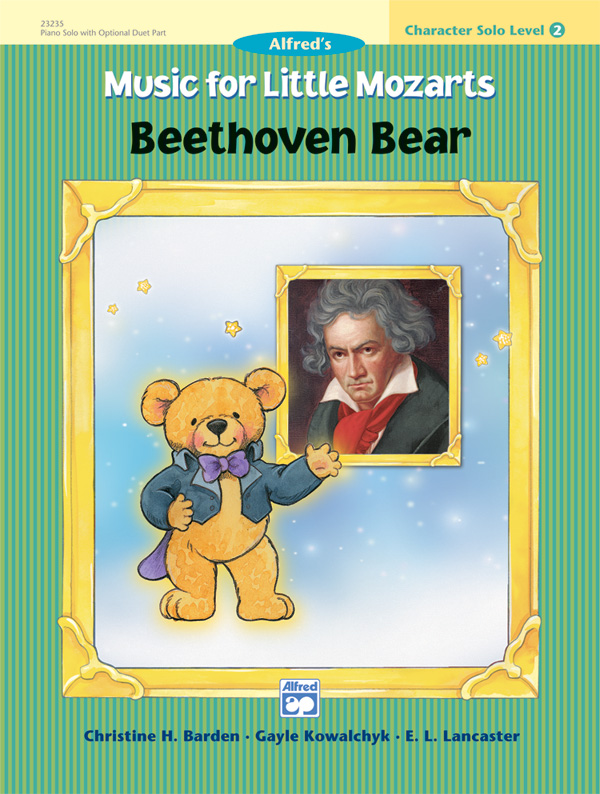 Music for Little Mozarts Character Solo Beethoven Bear
