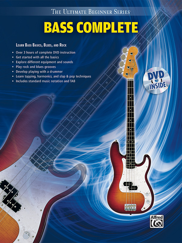 Ultimate Beginner Series Bass Complete Bass Guitar Book & DVD (Sleeve