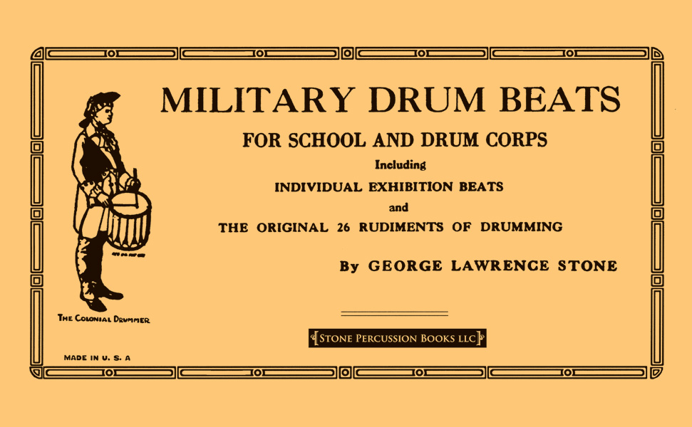 Military Drum Beats Snare Drum Book Lawrence Stone Sheet Music
