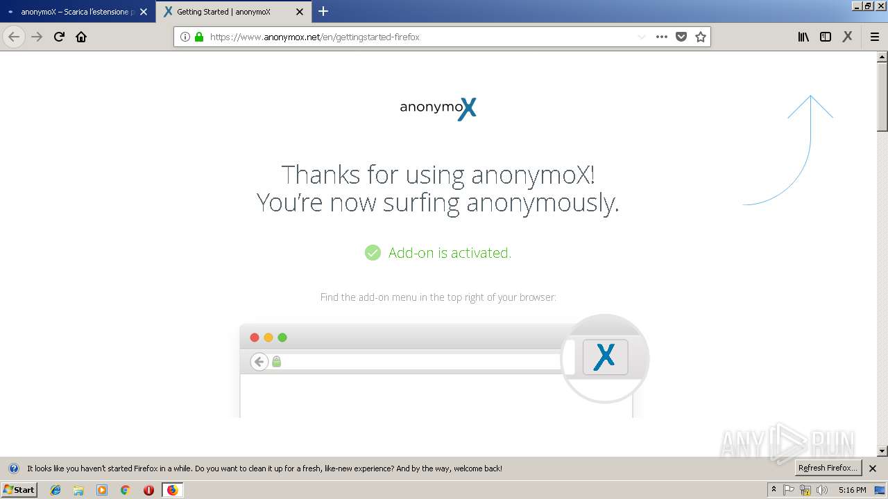 Addons anonymox mozilla firefox bingeratlas