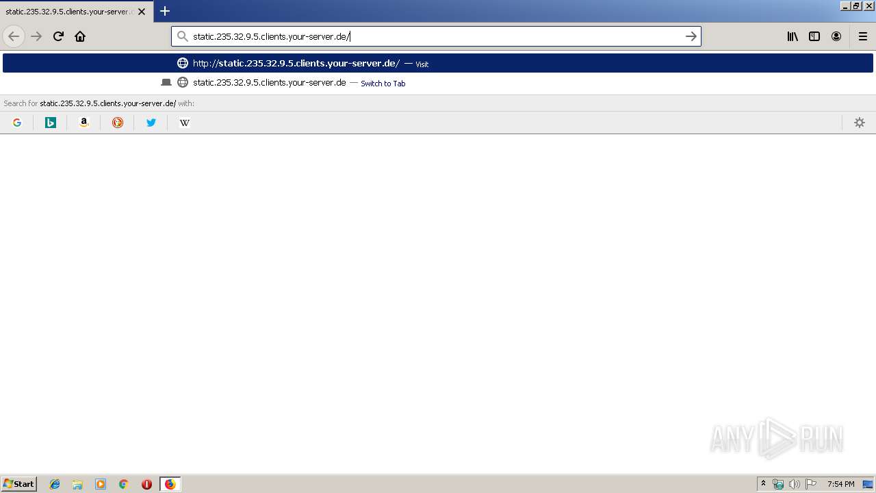 http://static.235.32.9.5.clients.your-server.de/ip.php | ANY.RUN - Free  Malware Sandbox Online