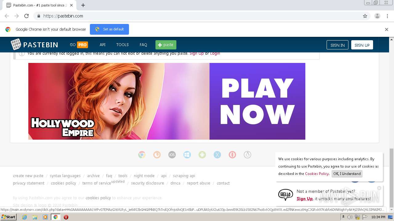 Malware analysis Malicious activity ANY.RUN