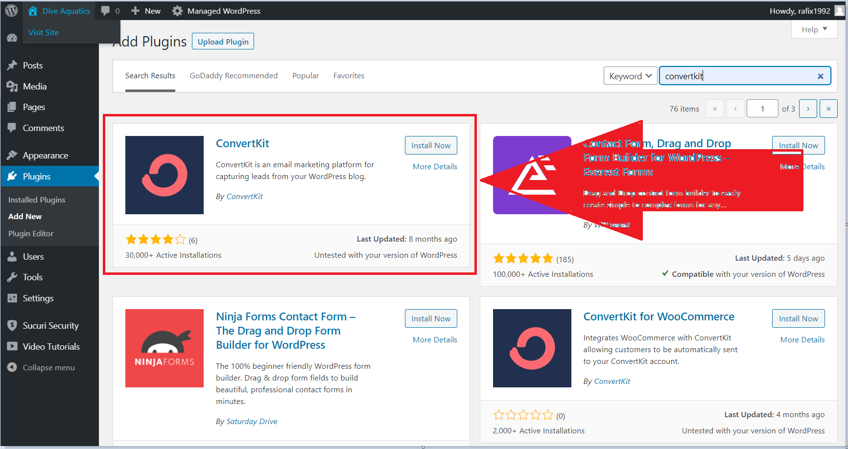 How to Embed ConvertKit Landing Page to your WordPress website? Guru