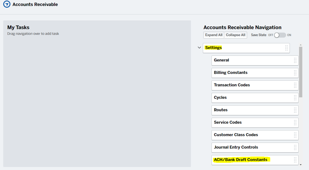 How to Set up ACH/Bank Draft Constants Guru
