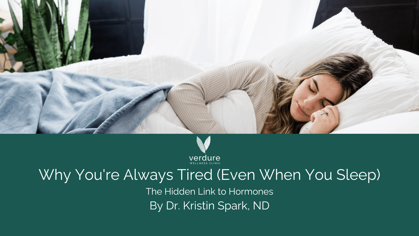 Why You're Always Tired (Even When You Sleep) The Hidden Link to Hormones