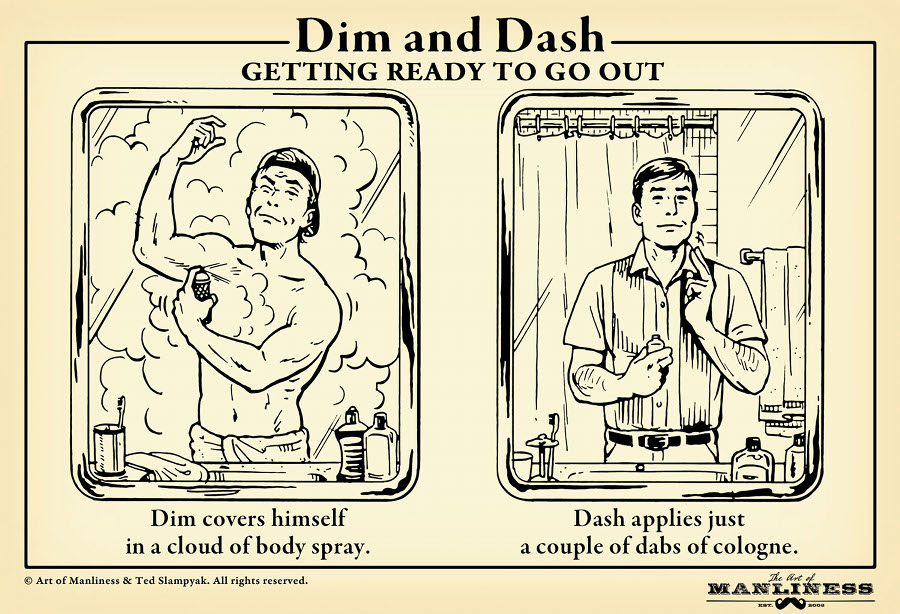 Dim & Dash Getting Ready to Go Out The Art of Manliness
