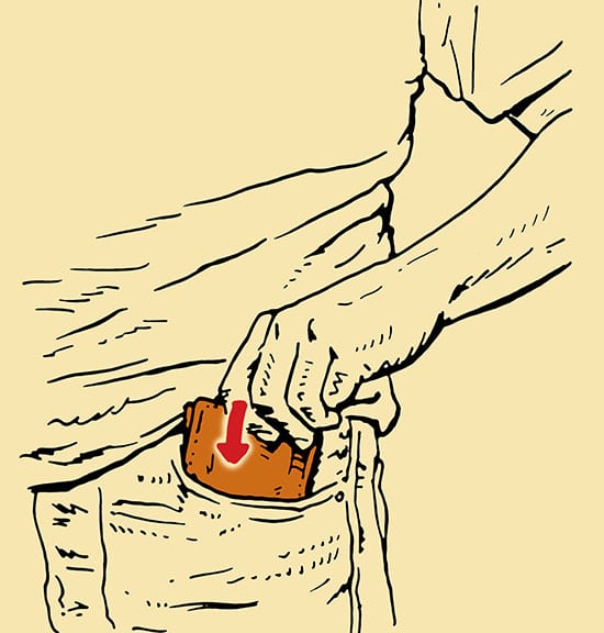 Tips to Avoid Being Pickpocketed The Art of Manliness