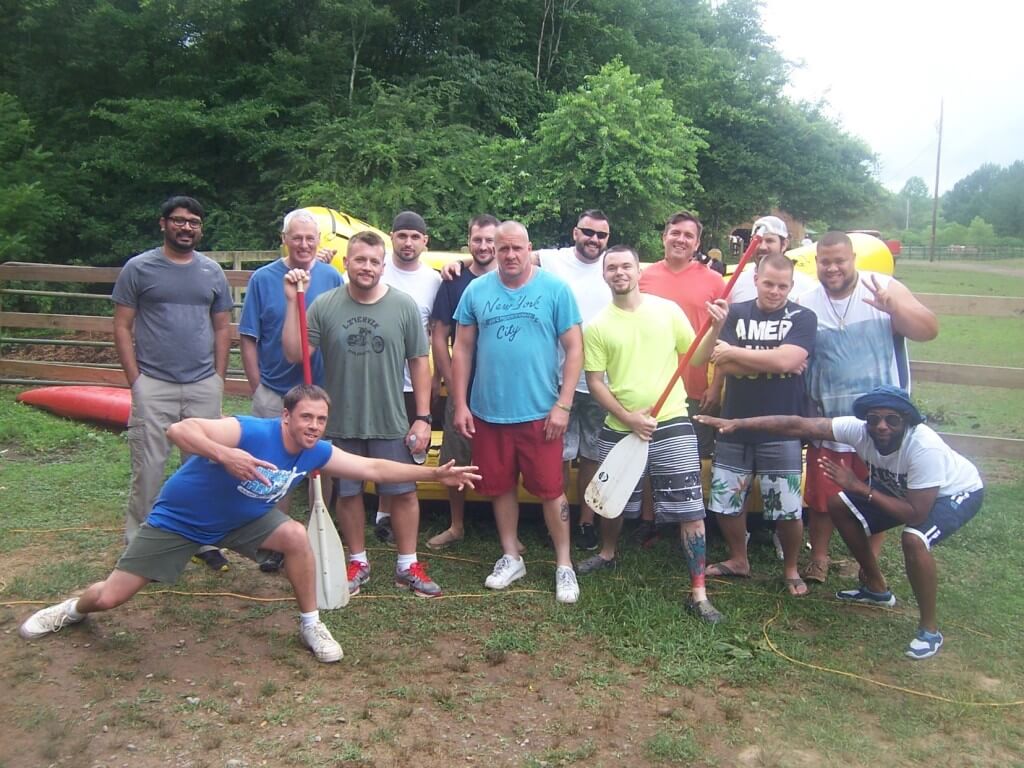 The Potter's House goes Whitewater Rafting Atlanta Mission