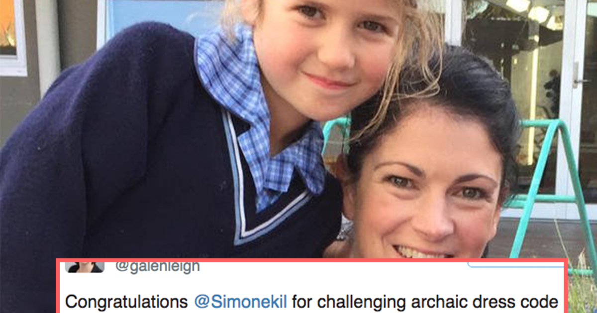 Girl Wanted to Wear Pants So Mom Fought Dress Code ATTN