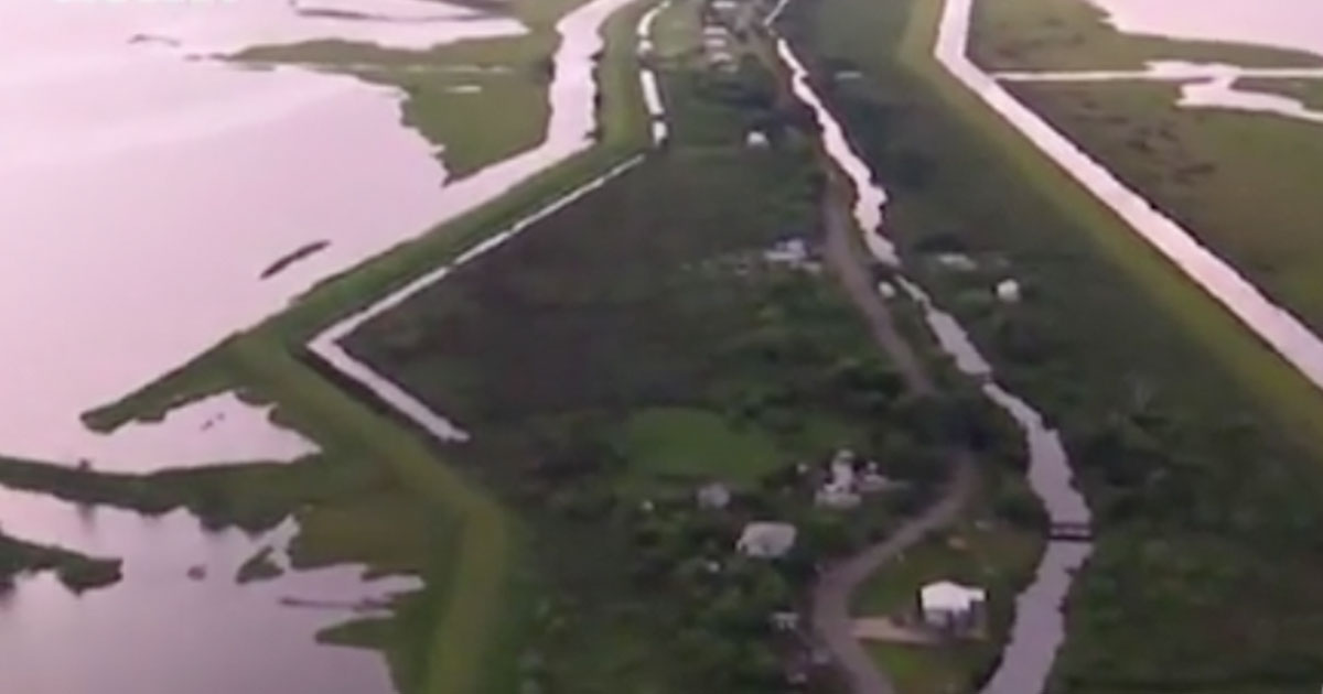 Climate Change Is Causing a Louisiana Island to Sink ATTN