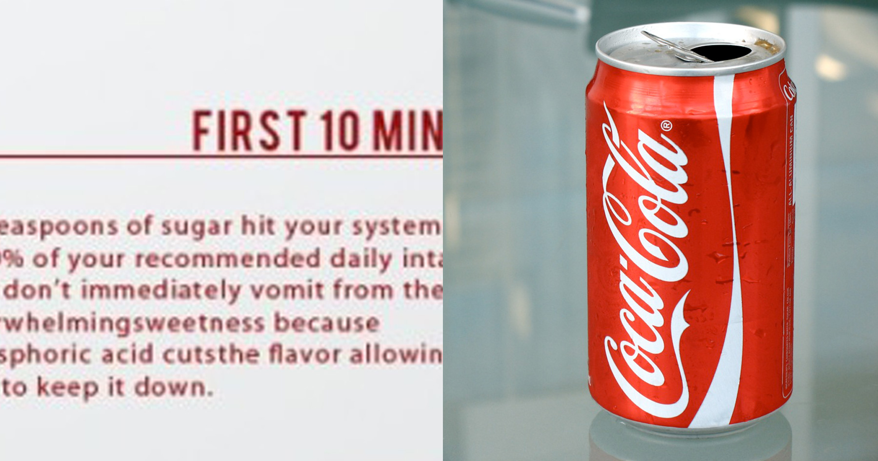 Update Here's What CocaCola Really Does to the Inside of Your Body