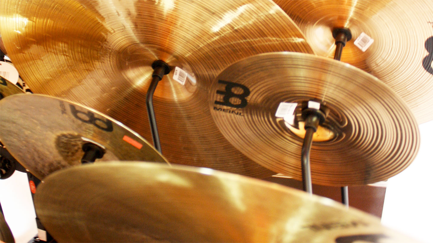 Recording a cymbal from different mic positions (with audio)