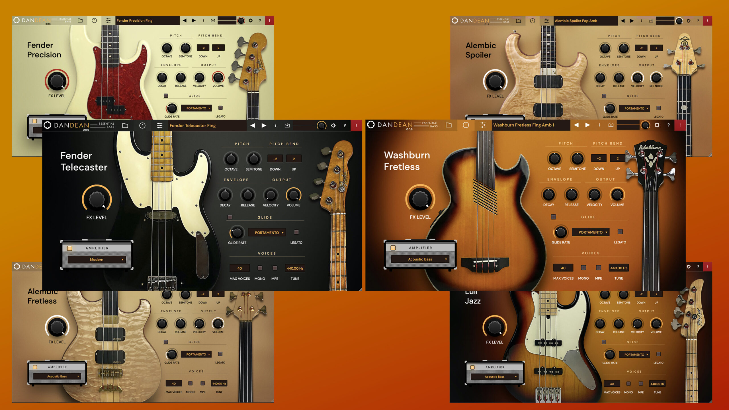 Tracktion presents Dan Dean Essential Bass featuring six rare