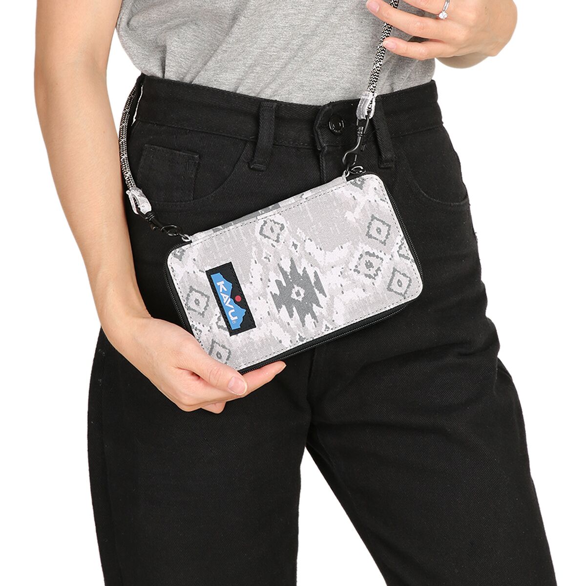 KAVU Go Time Cross Body Wallet Women's