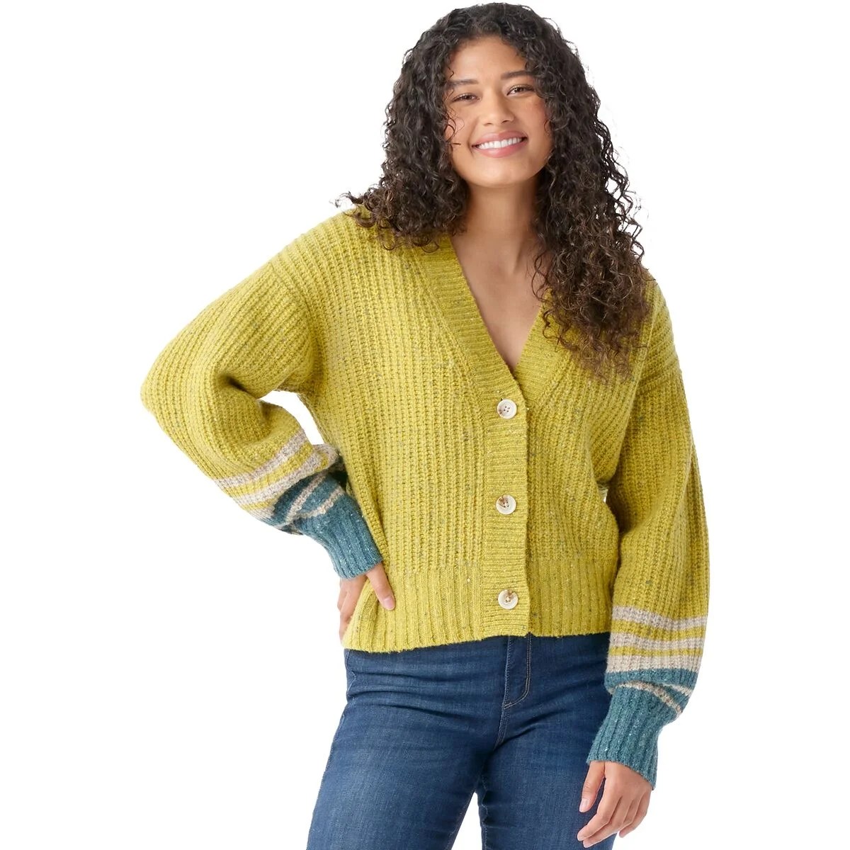 Smartwool Cozy Lodge Cropped Cardigan Sweater Women's Clothing