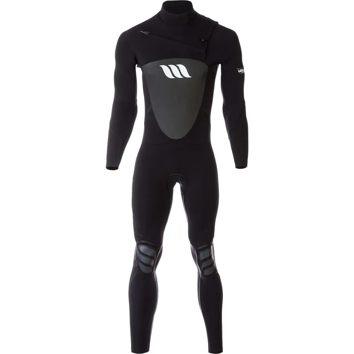 West Wetsuits Lotus 4/3 ChestZip Steamer Full Wetsuit Men's Clothing