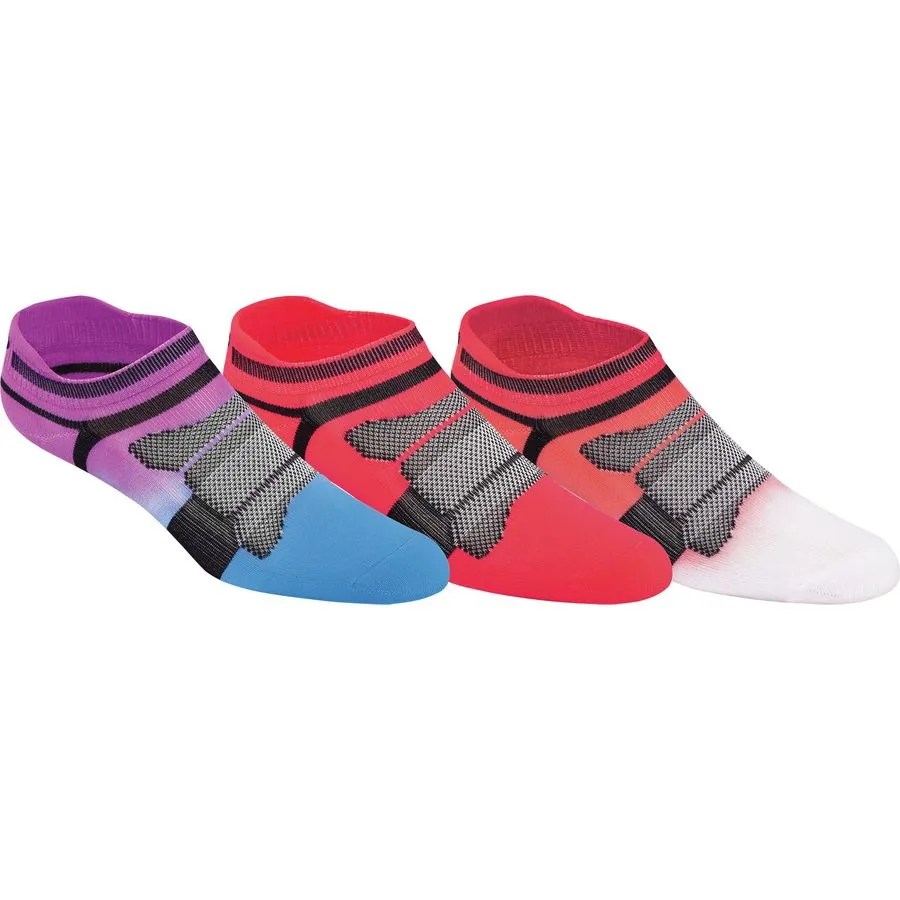 Asics Quick Lyte Cushion Single Tab Lightweight Running Socks 3Pack
