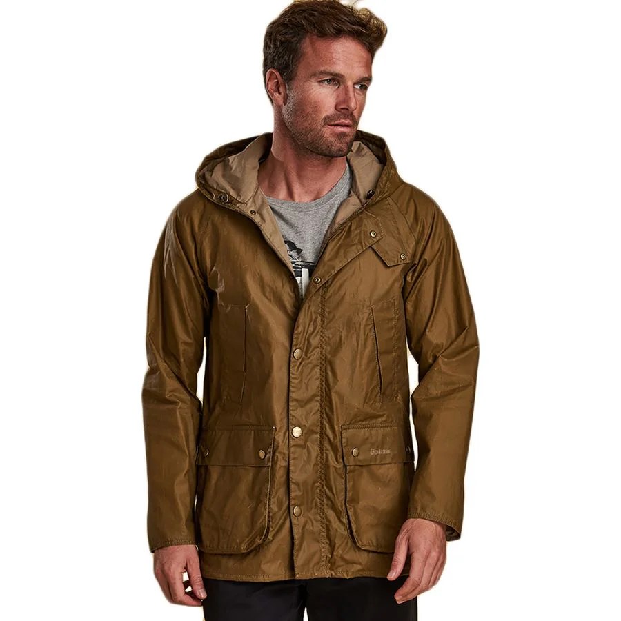 Barbour Lightweight Bedale Wax Hooded Jacket Men's