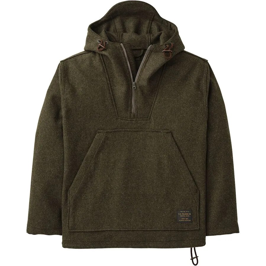 Filson Mackinaw Wool Anorak Men's Clothing