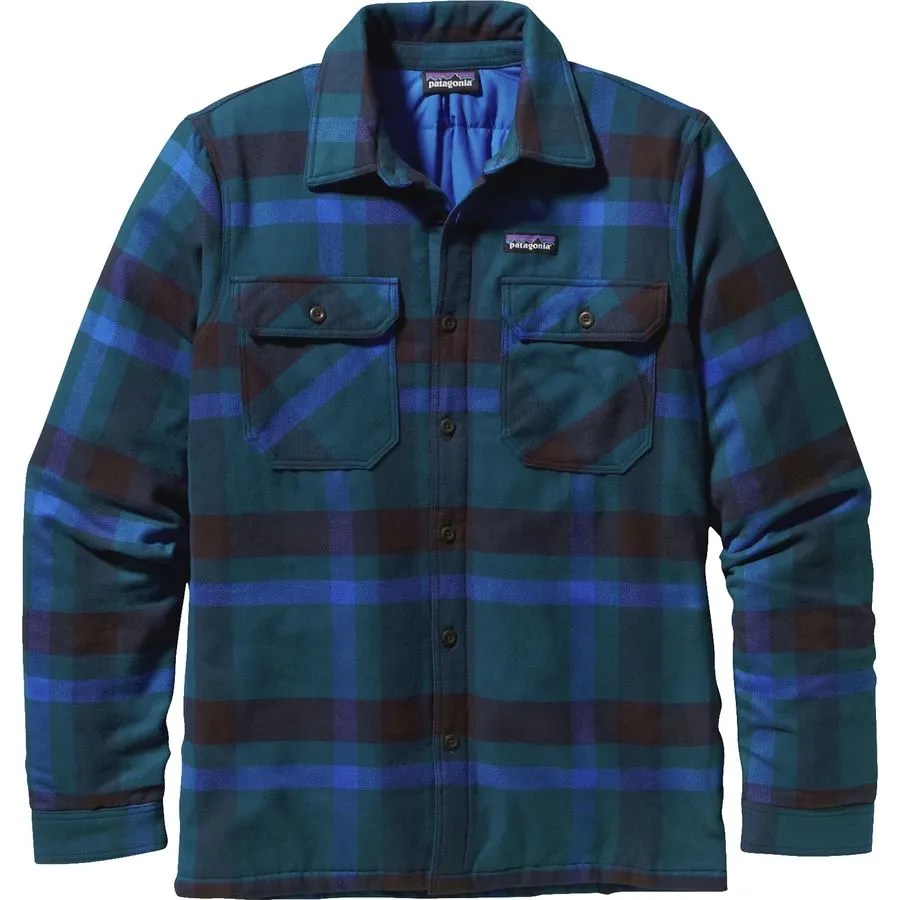Patagonia Insulated Fjord Flannel Jacket Men's