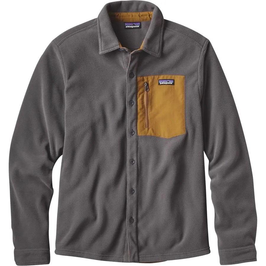 Patagonia Micro D Fleece LongSleeve Shirt Men's Clothing