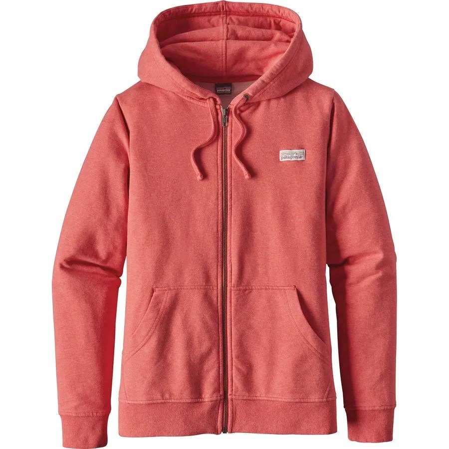Patagonia Pastel P6 Label Midweight FullZip Hoodie Women's