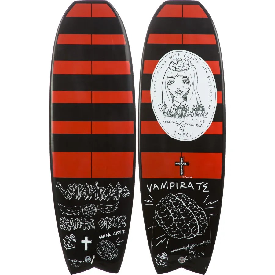 Santa Cruz Vampirate Gravedigger PowerLyte Surfboard