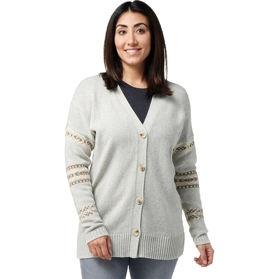 Smartwool Cozy Lodge Boyfriend Cardigan Women's Clothing