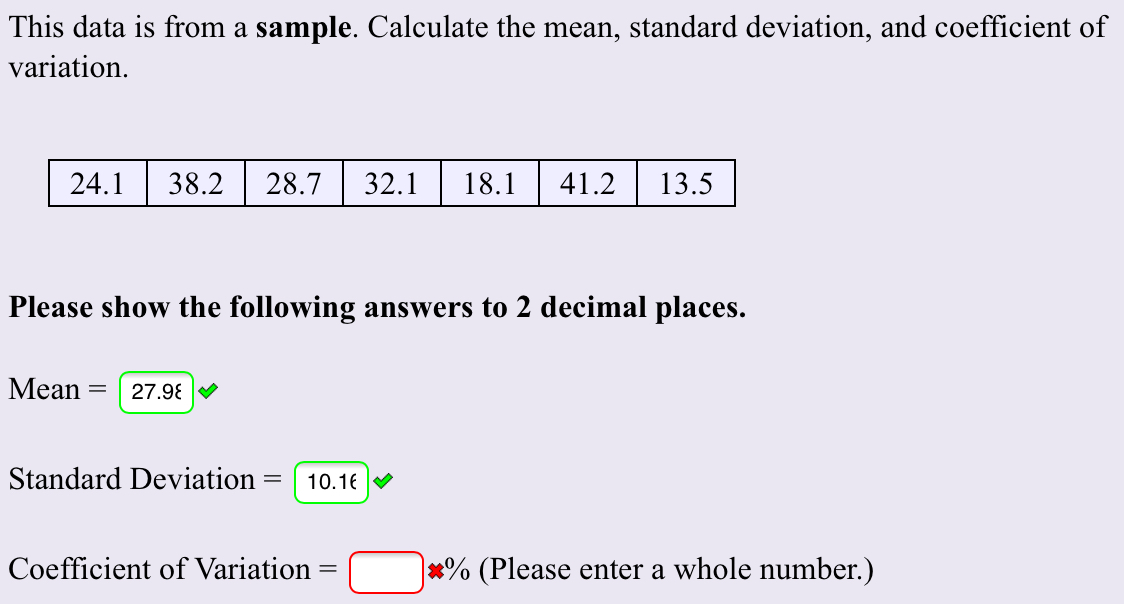Answered This data is from a sample. Calculate… bartleby