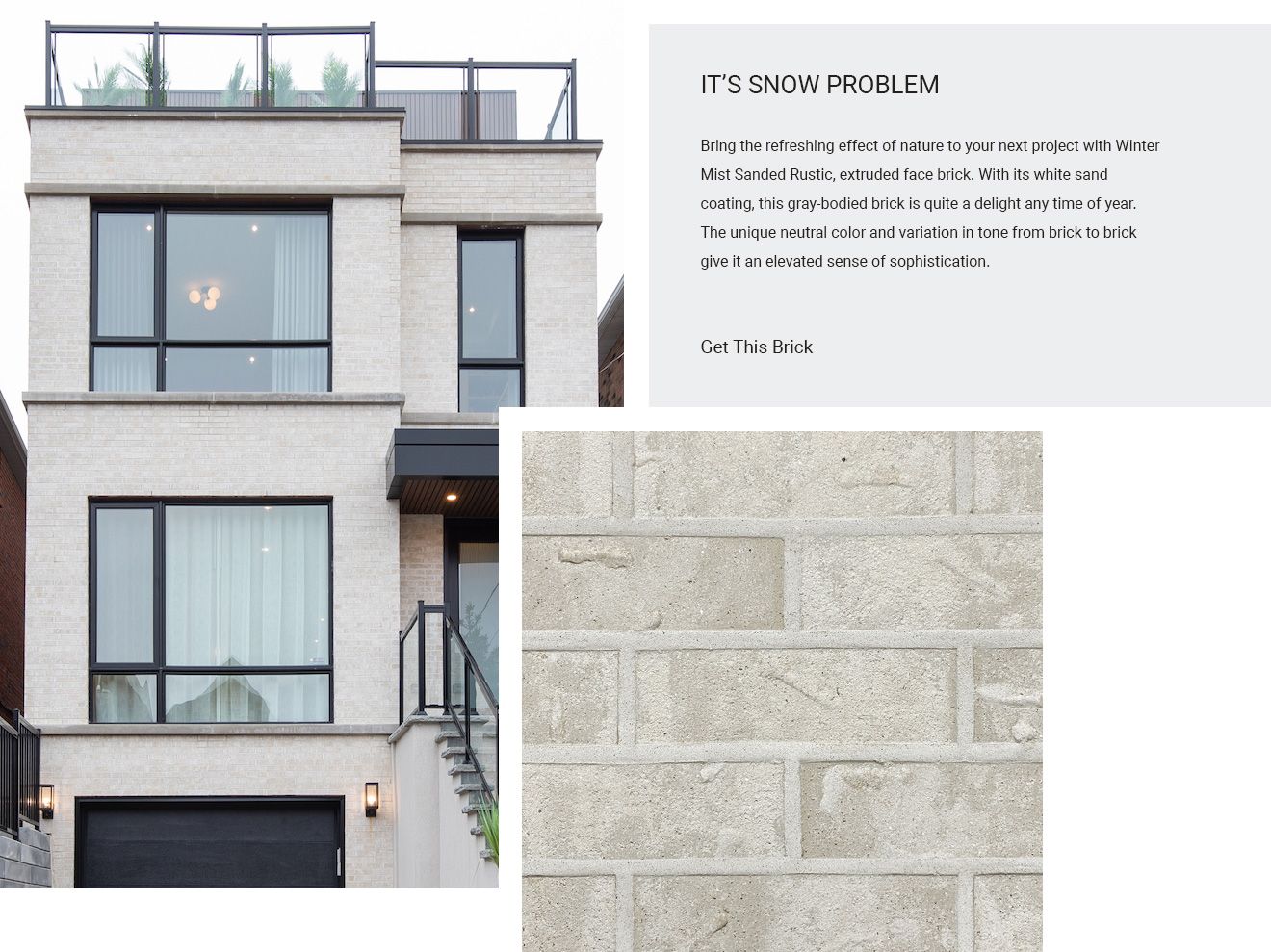 New More Than A Plain White Brick