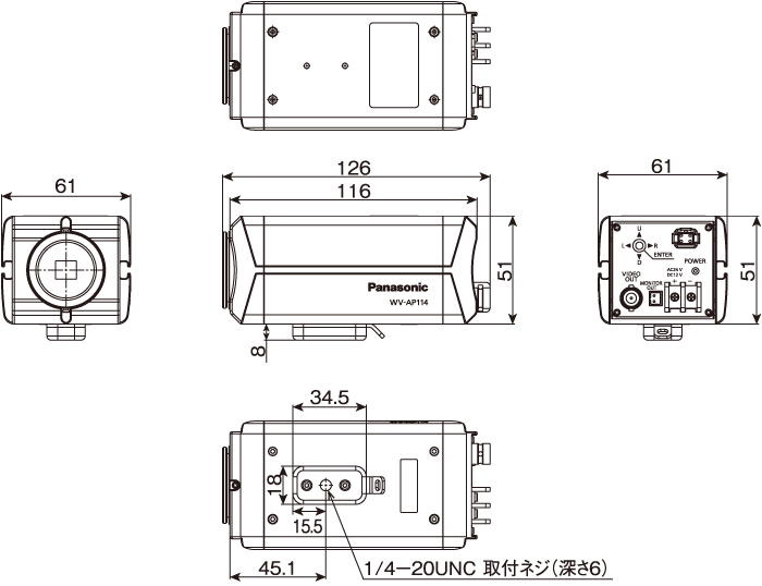 HDアナログカメラ WVAP114 HDアナログ監視システム 製品一覧 監視・防犯システム Panasonic