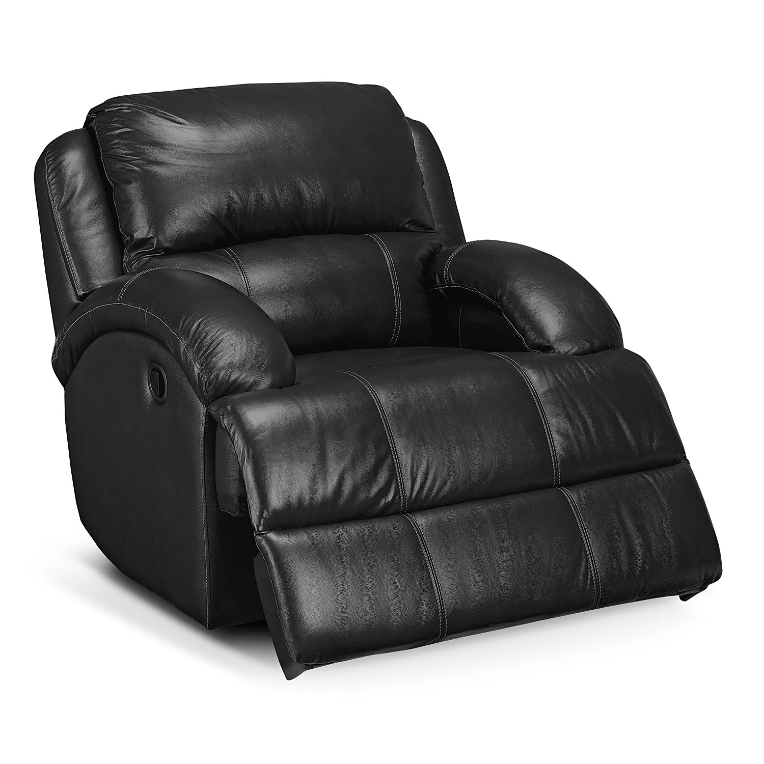 Nolan II Leather Glider Recliner Value City Furniture