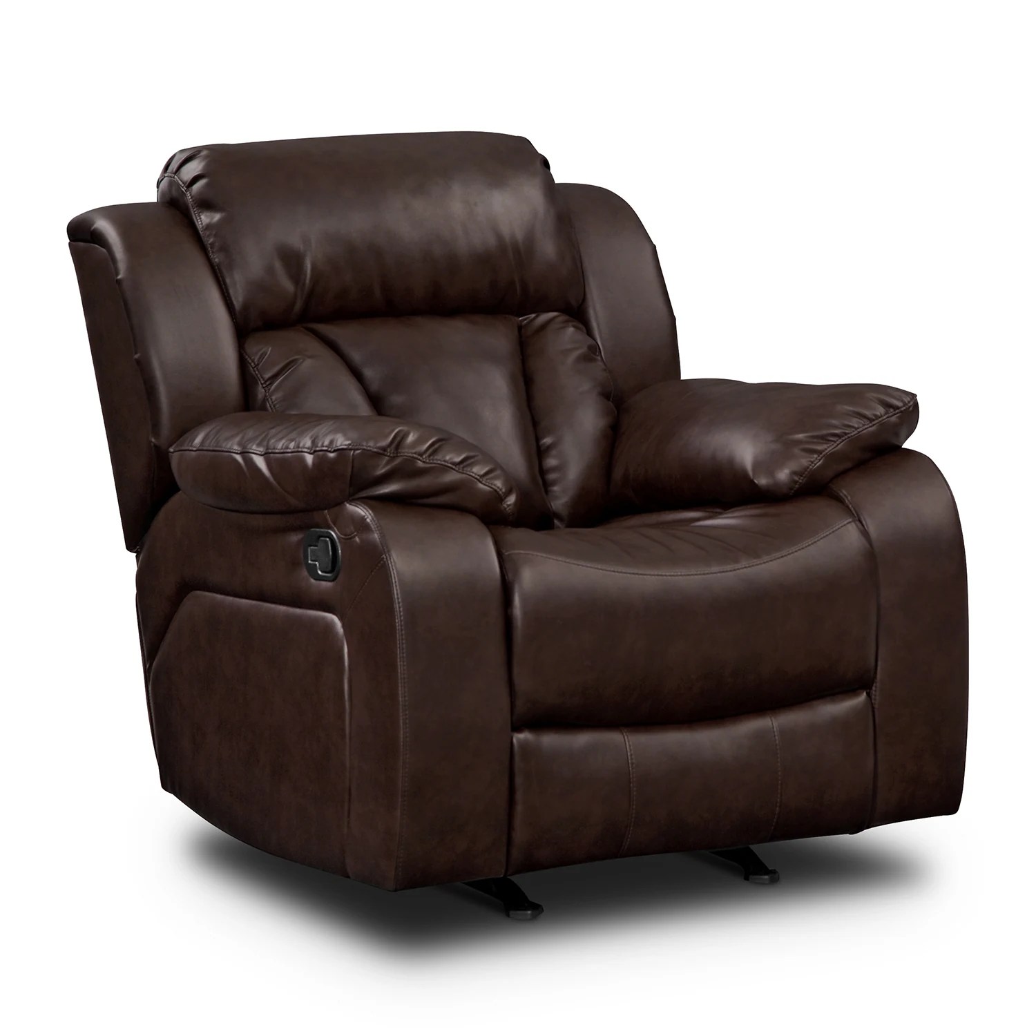 Maverick Leather Rocker Recliner Value City Furniture